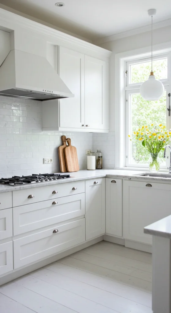 All-White Kitchen