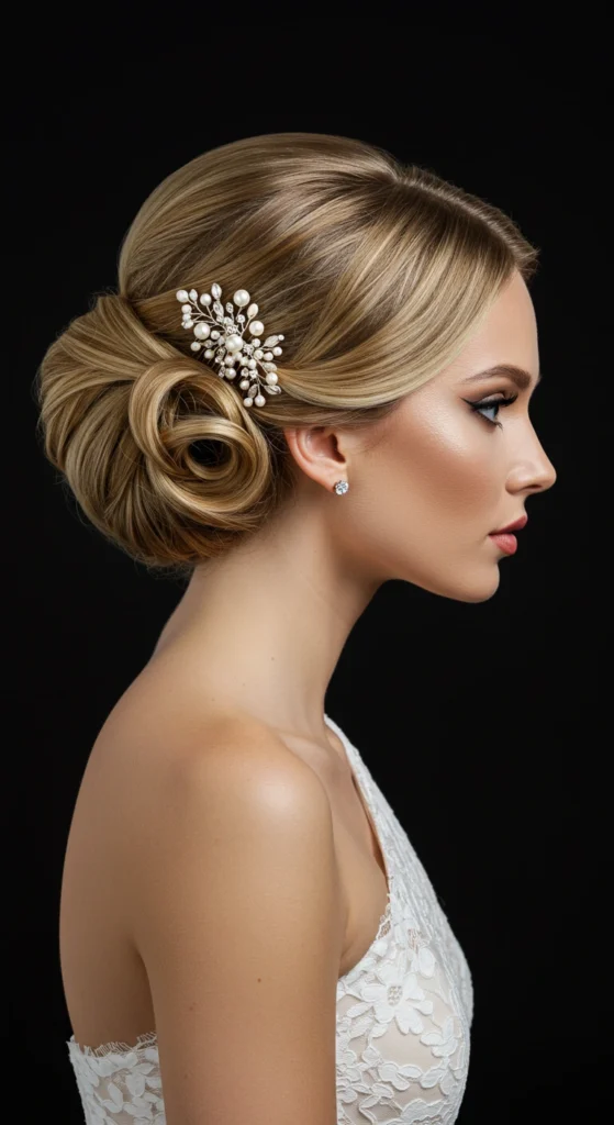 Side Swept Curls