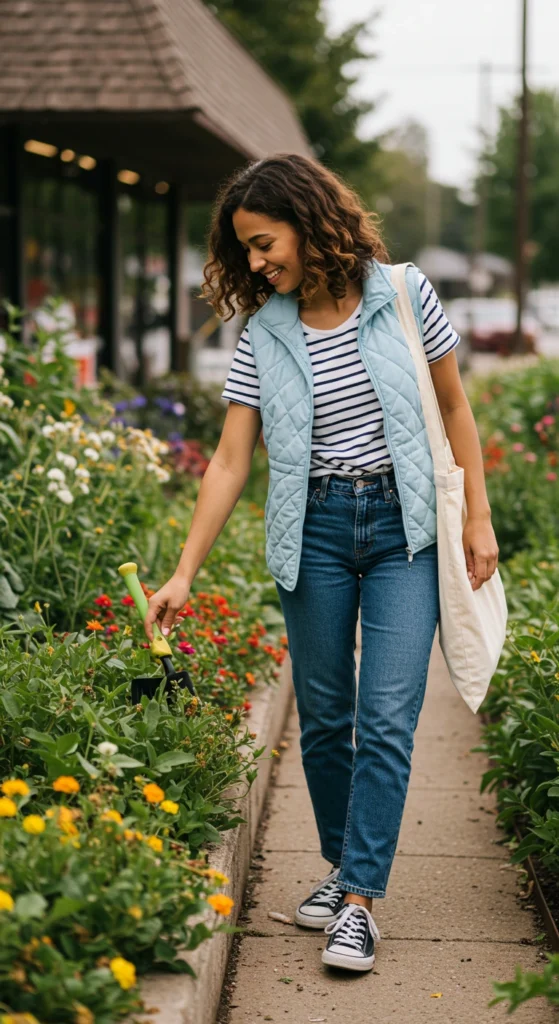 Weekend Gardening to Errands