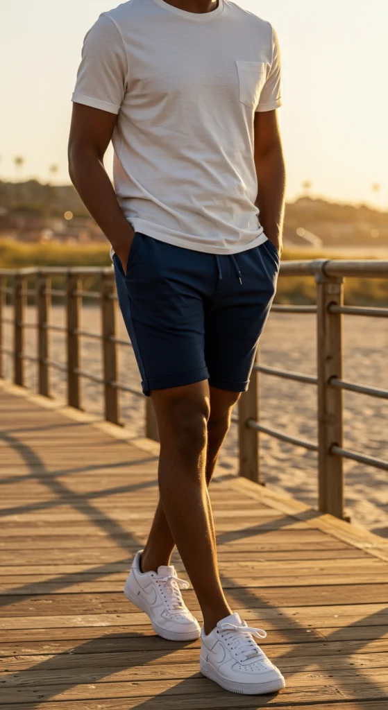 Summer Ready: T-shirt and Shorts