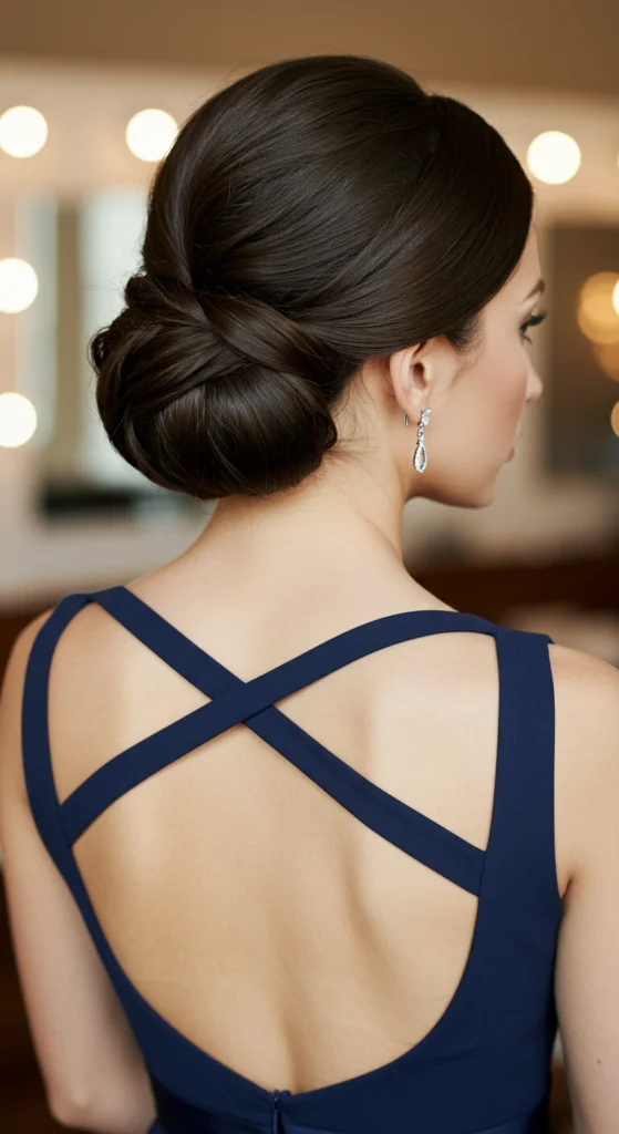 Classic Low Chignon