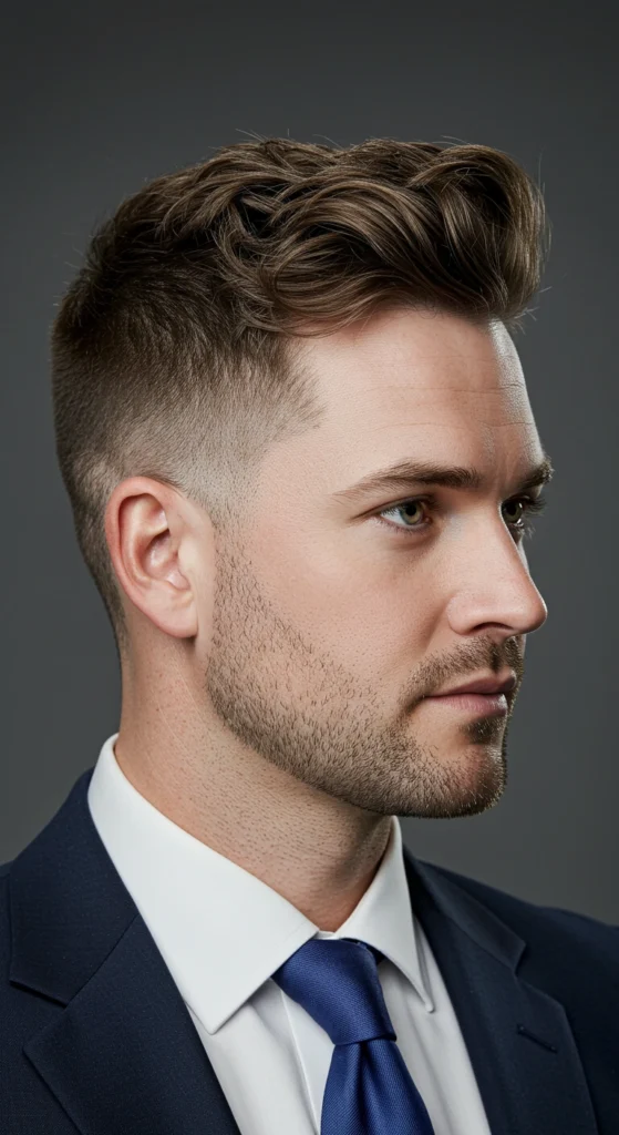 Textured Crop with Mid Fade