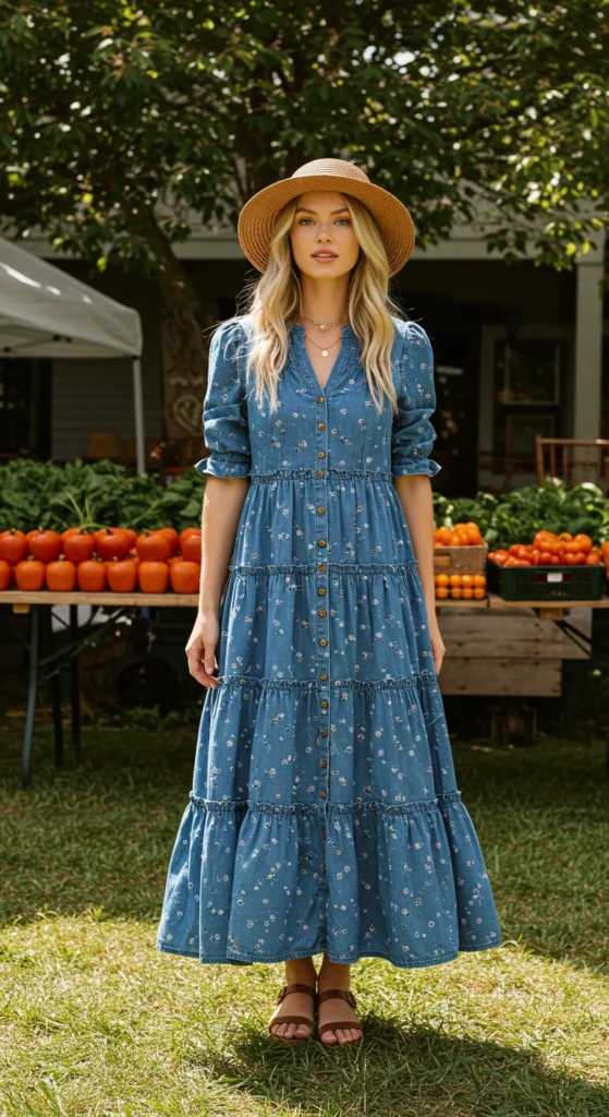 Tiered Prairie Dress