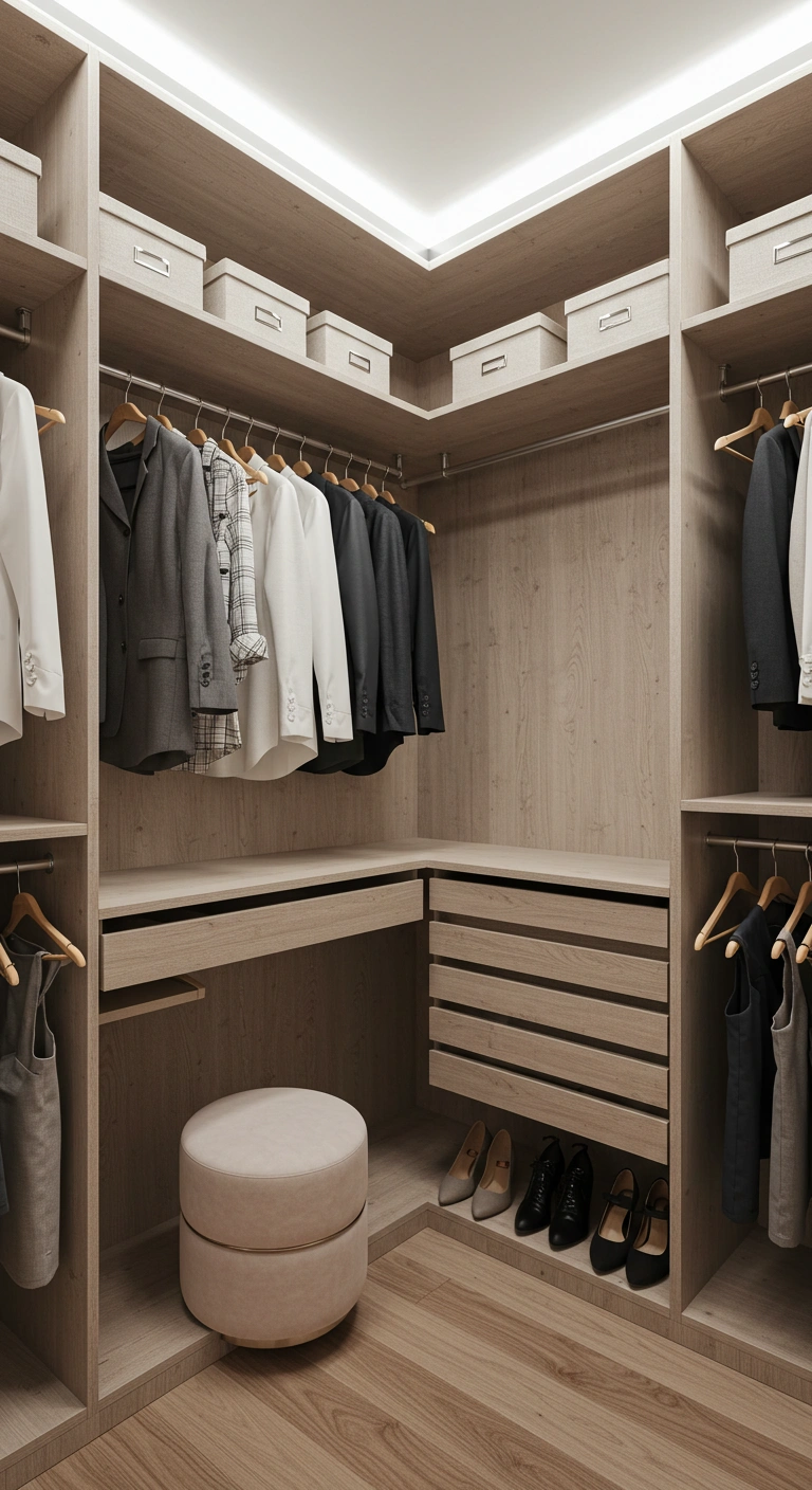 Luxurious Walk-In Closet Ideas: Transforming Storage into Style