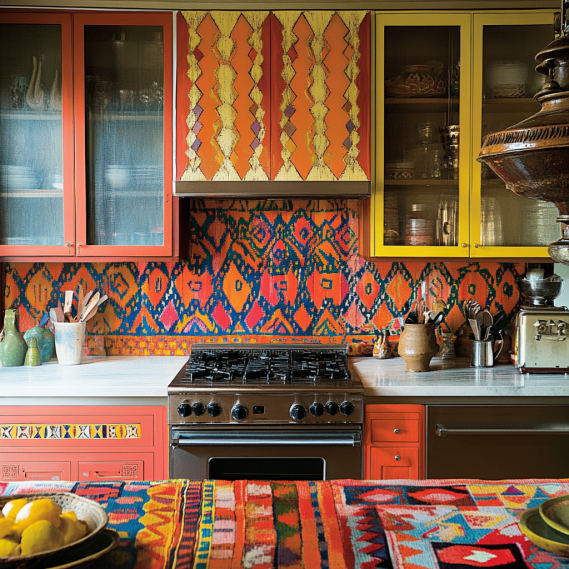                                  Bold Afrohemian Patterns
