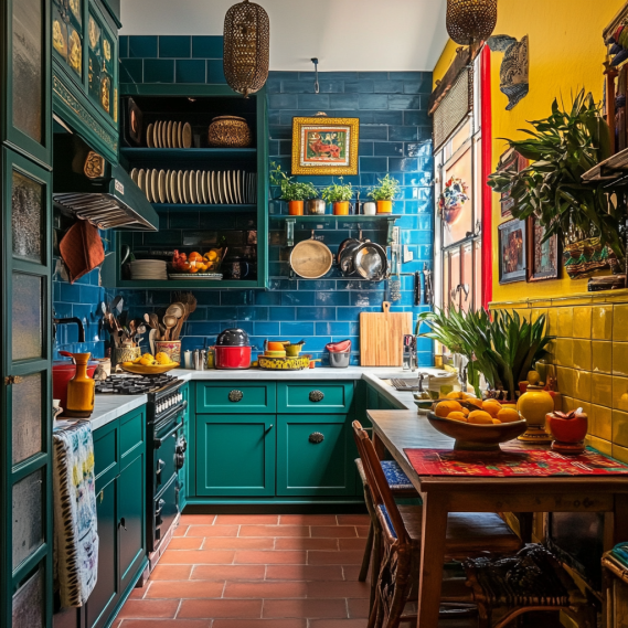 Vibrant Afrohemian Color Splash