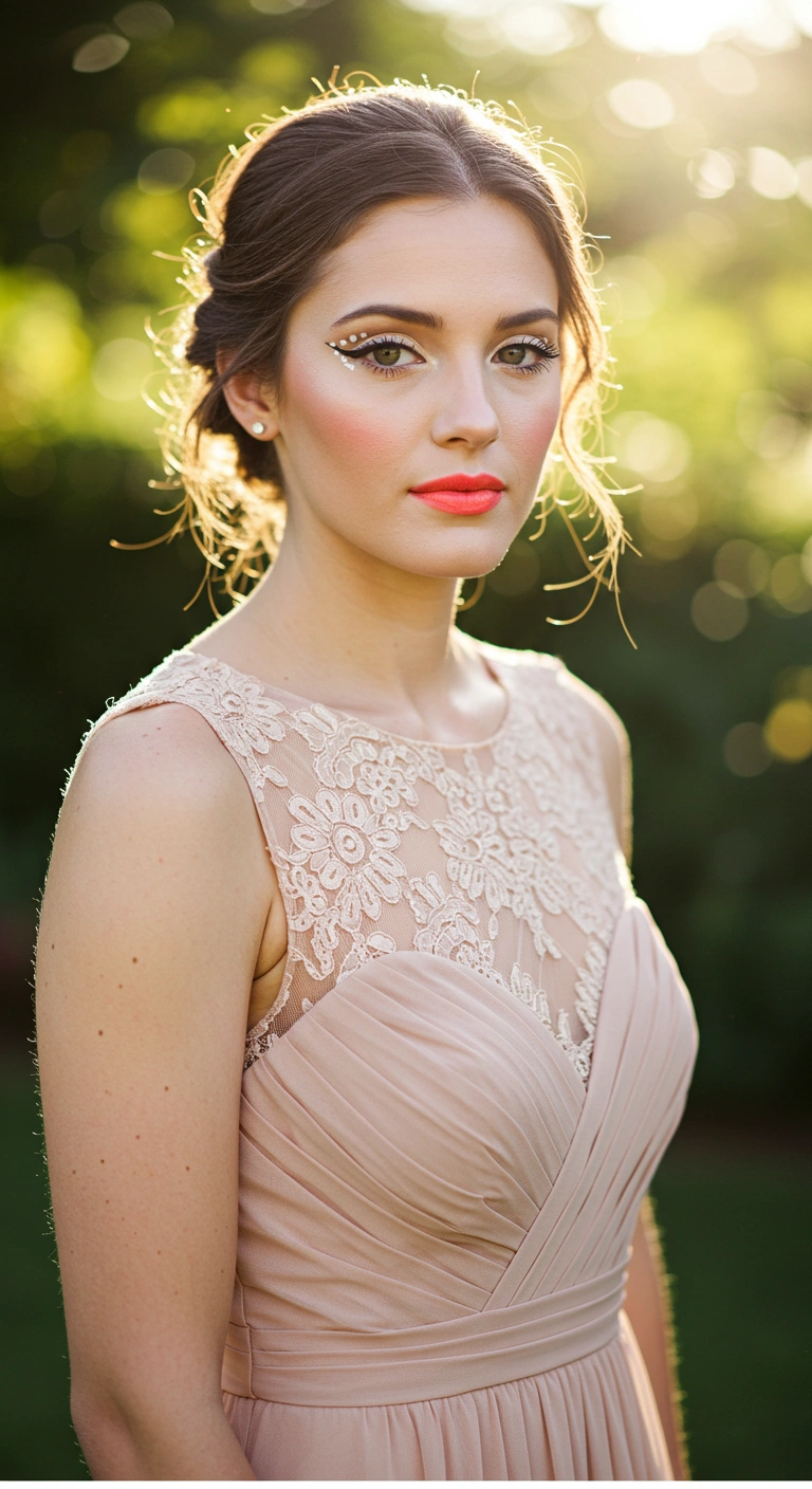 Elegant Simplicity: Bridesmaid Makeup Ideas for Intimate Celebrations