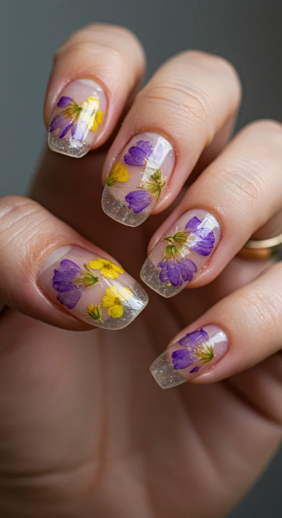 Pressed Flower Inlays
