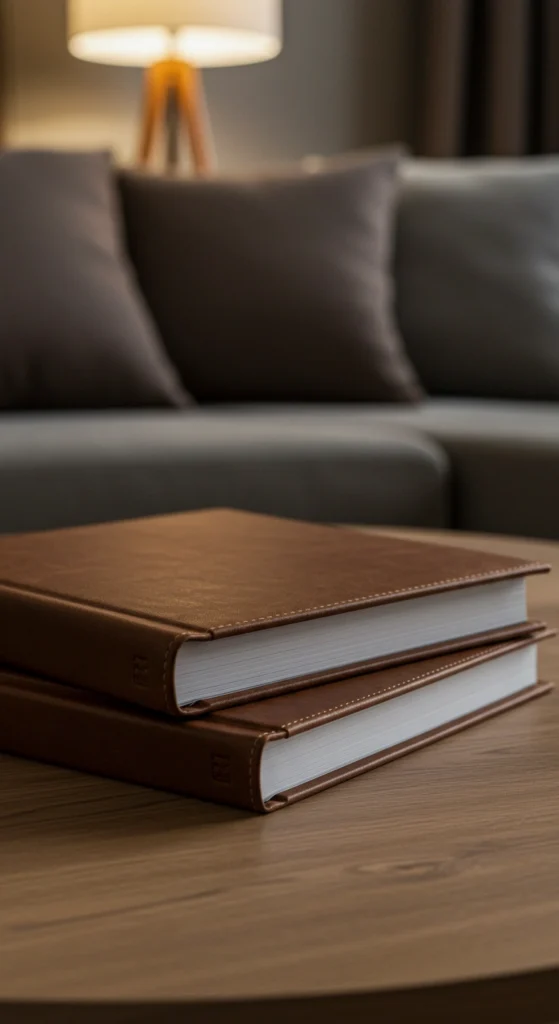 Leather-bound Photo Albums
