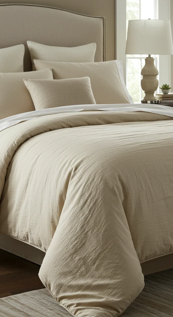 Go for a Beige Comforter