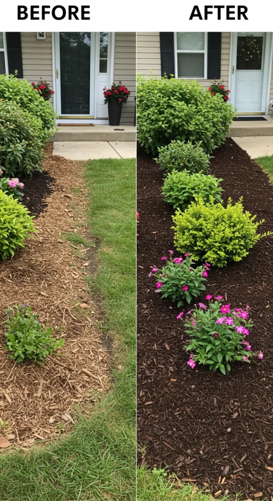 Refresh Mulch Beds