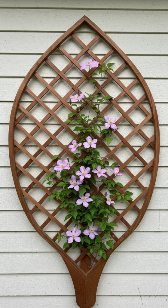 Fan-Shaped Trellis