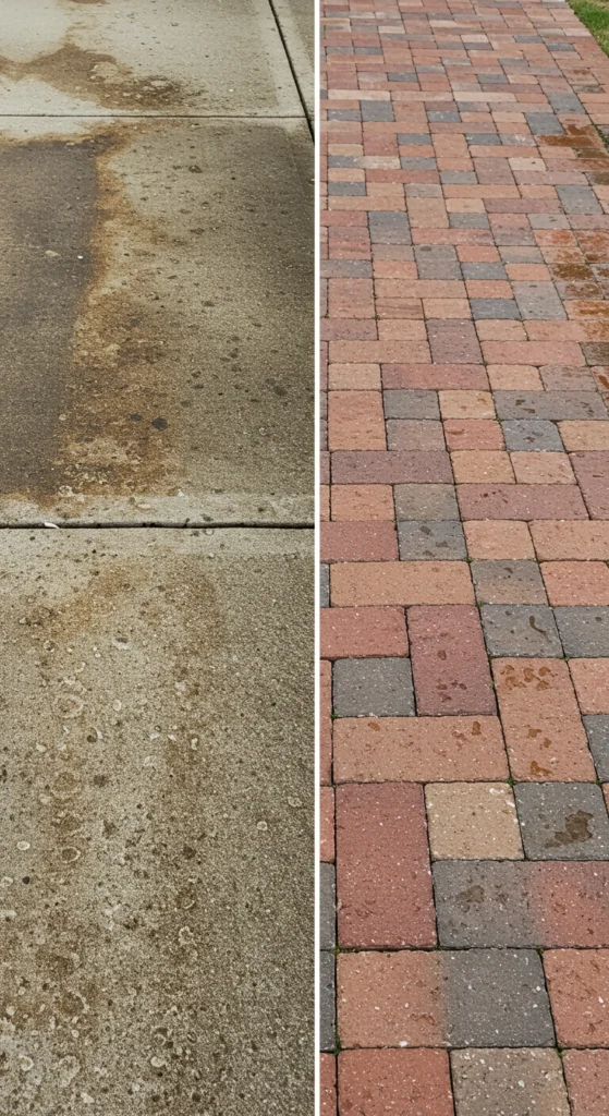 Power Wash Exterior Surfaces