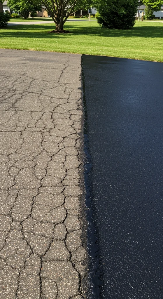 Repair and Refresh Driveway